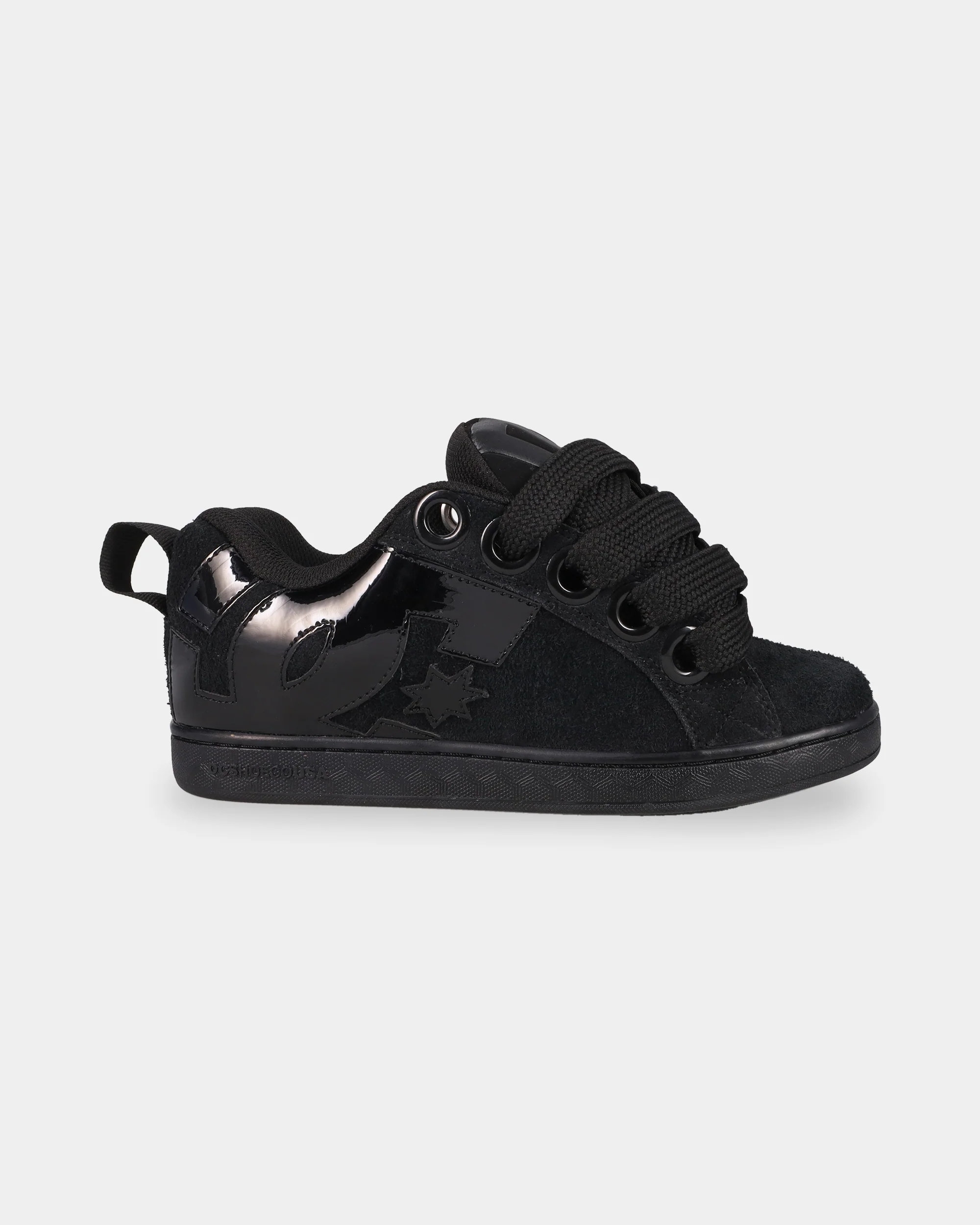 Womens Court Graffik Puff Sneakers - Image 5