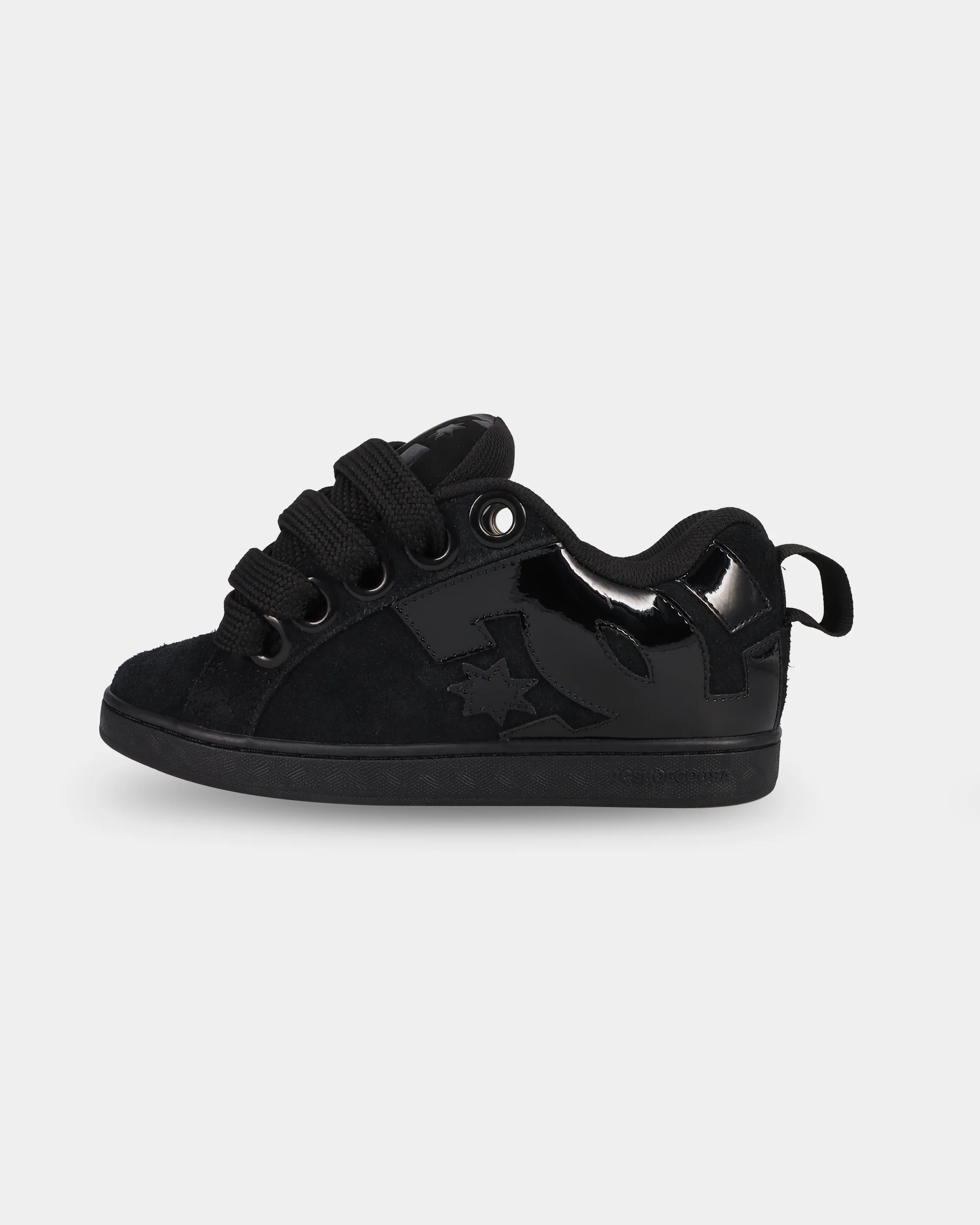 Womens Court Graffik Puff Sneakers - Image 7