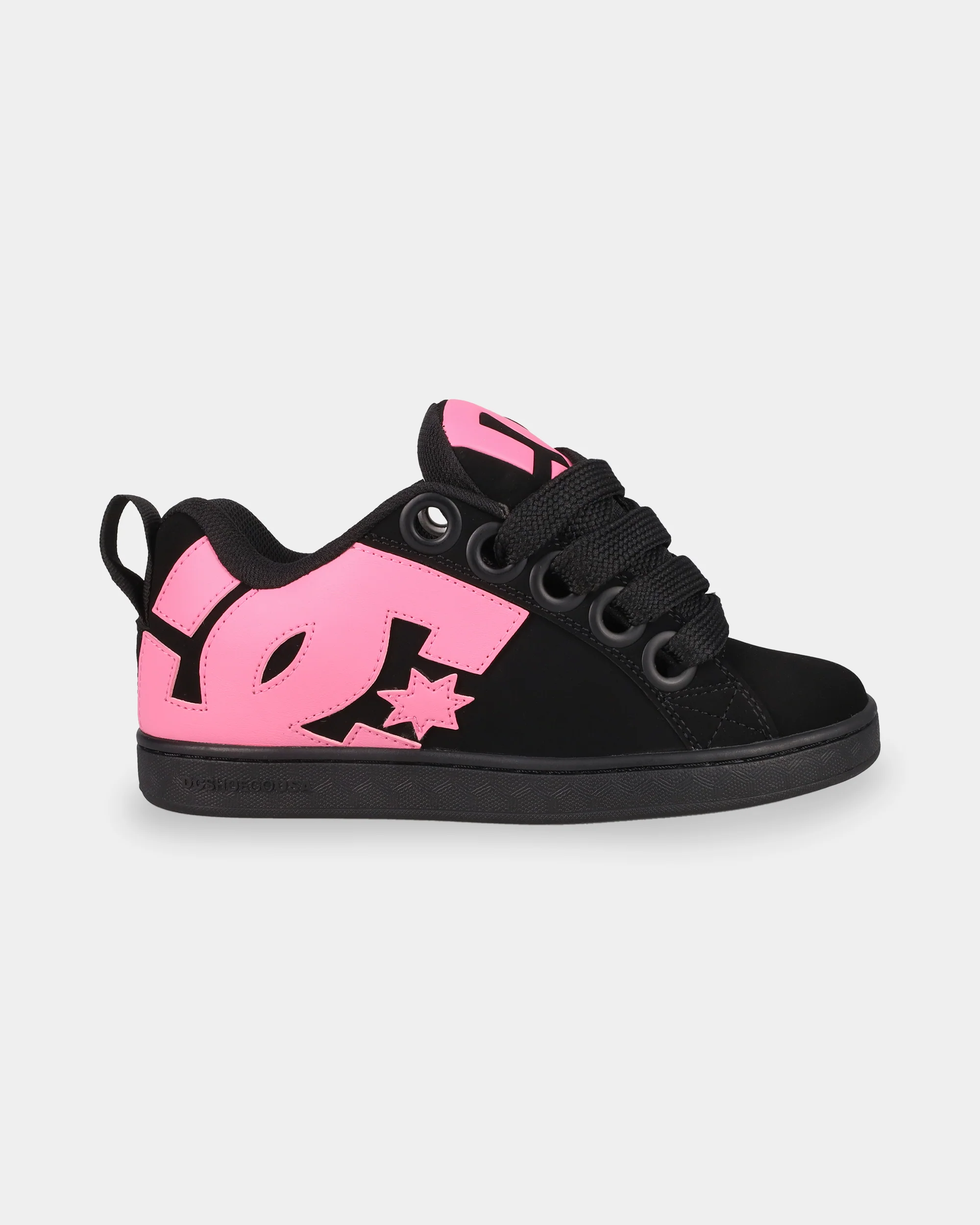 Womens Court Graffik Puff Sneakers - Image 5