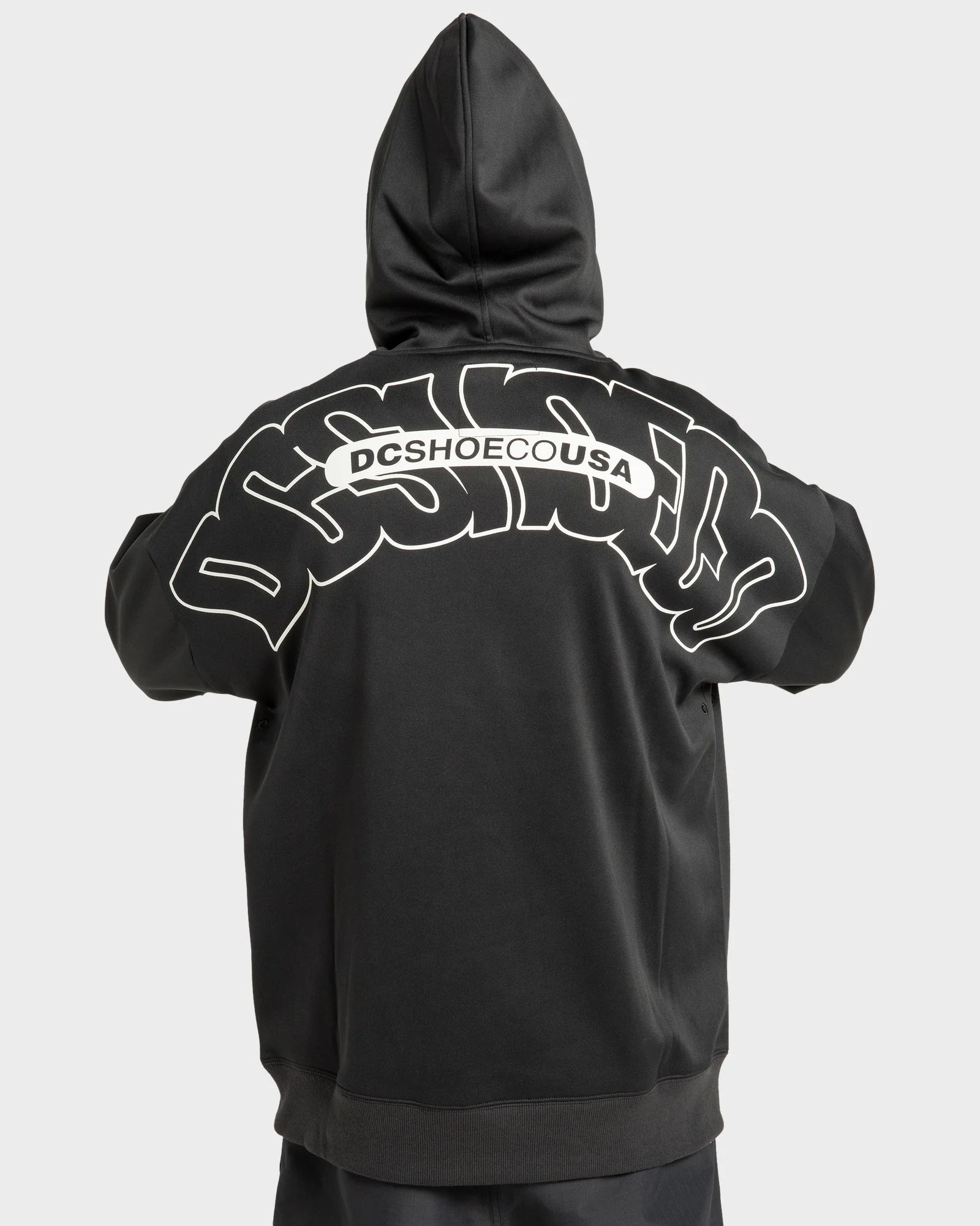 Mens DC Omega Fleece Pullover Hoodie - Image 2