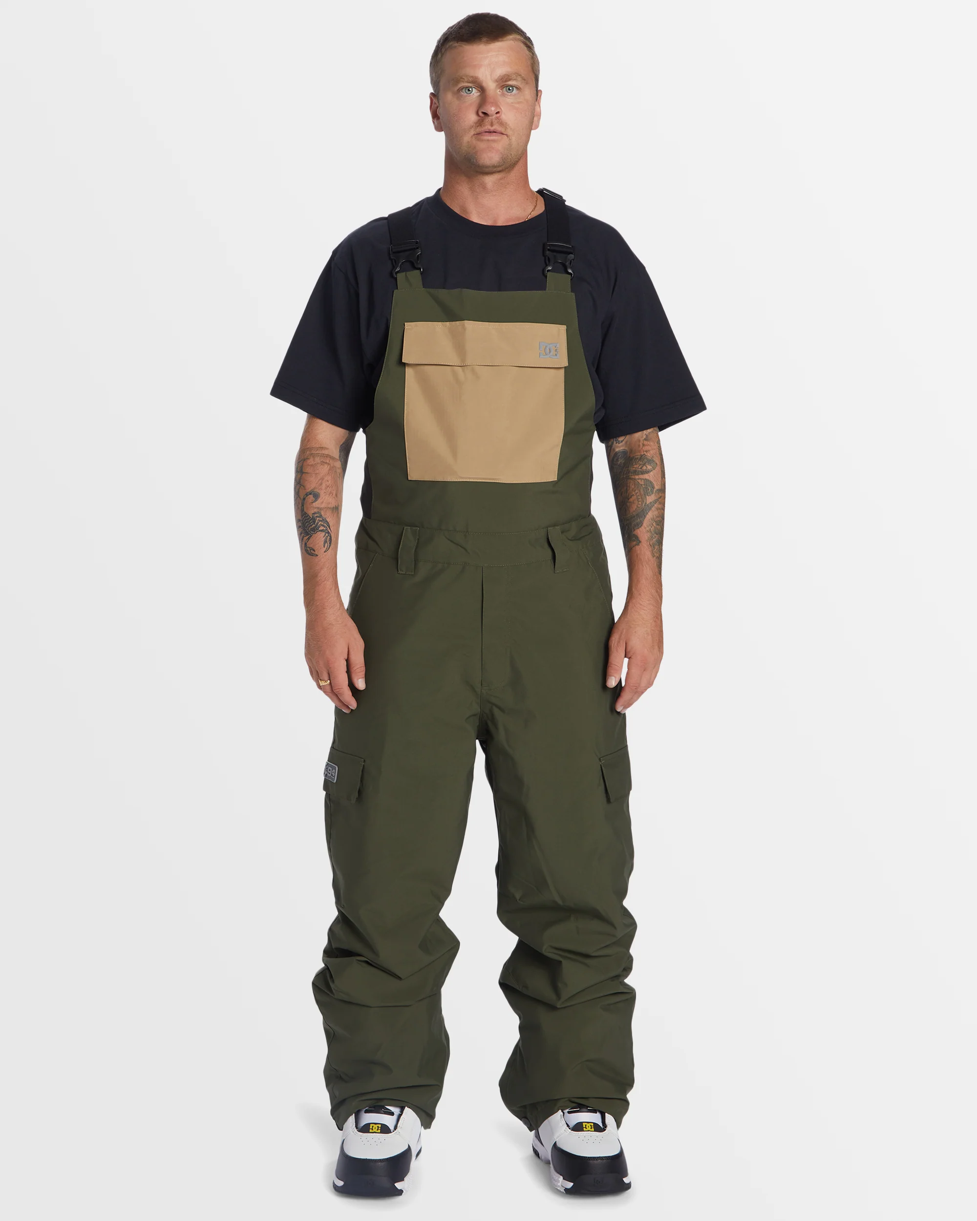 Mens Docile Snow Bib