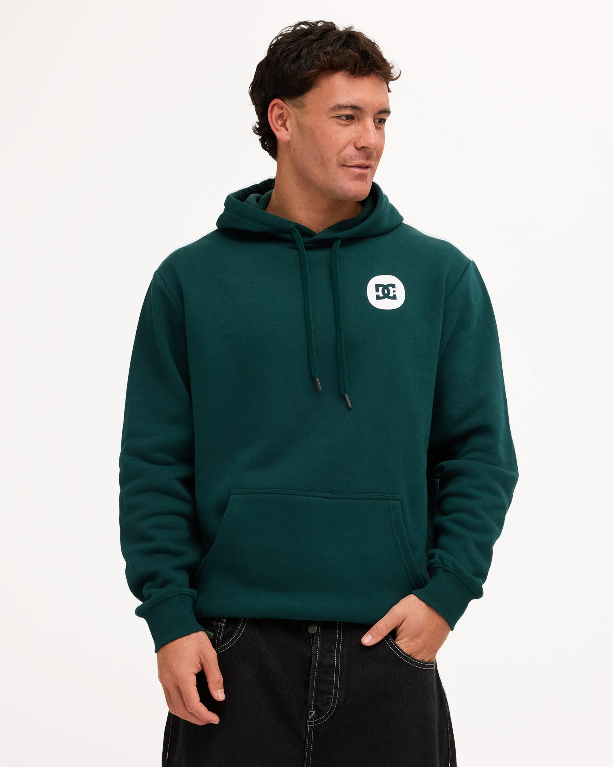 Mens Shaped Destroy Pullover Hoodie