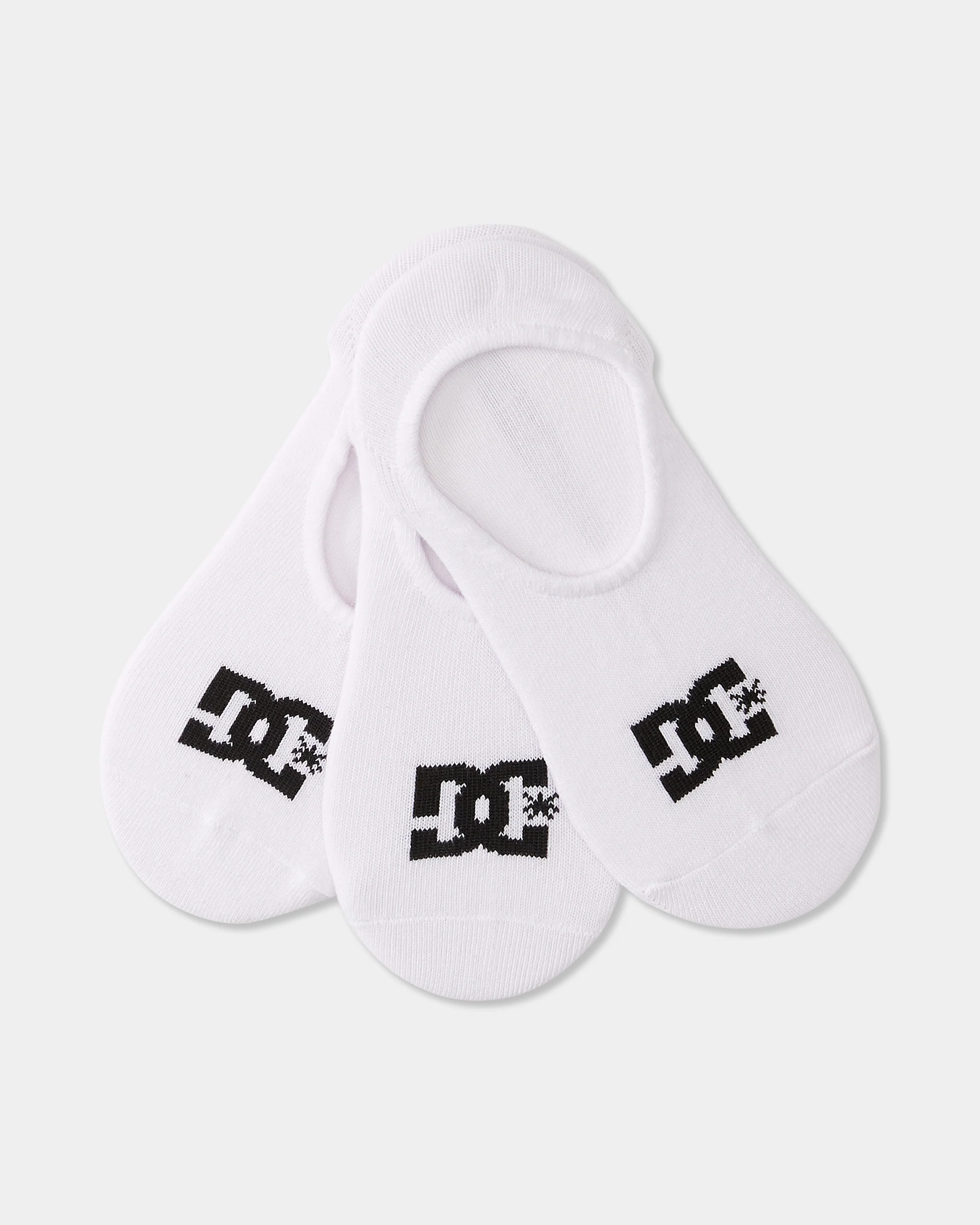 Mens DC 3-Pack Liner Socks